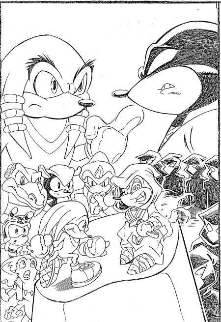 Kids-n-fun.com | 20 coloring pages of Sonic X